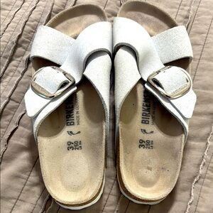 Birkenstock White Sandals